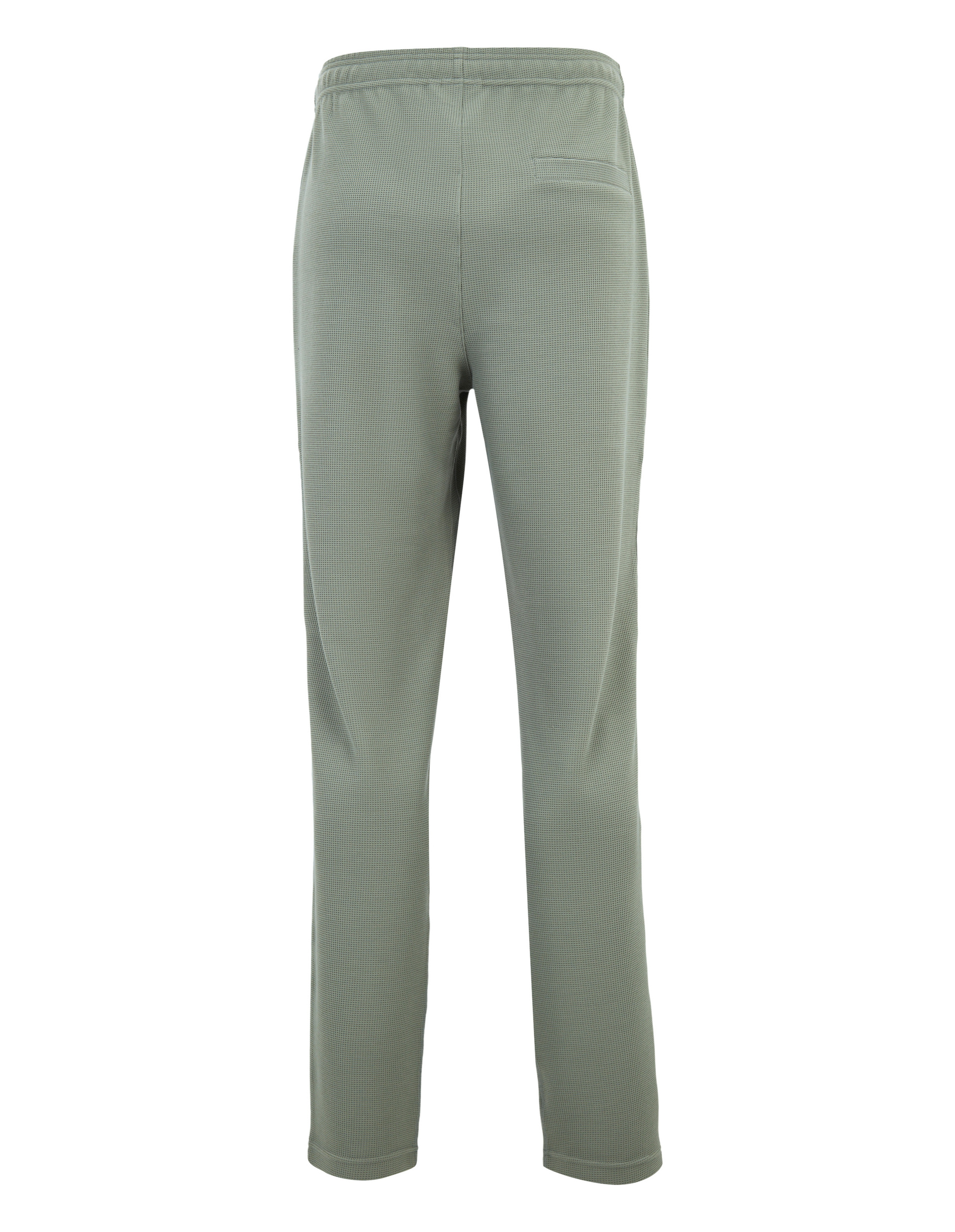 Hellgrüne Jogginghose mit Kordelzug und Seitentaschen, aus bequemen und leichten Stoff, ideal für Freizeit und Sport geeignet.