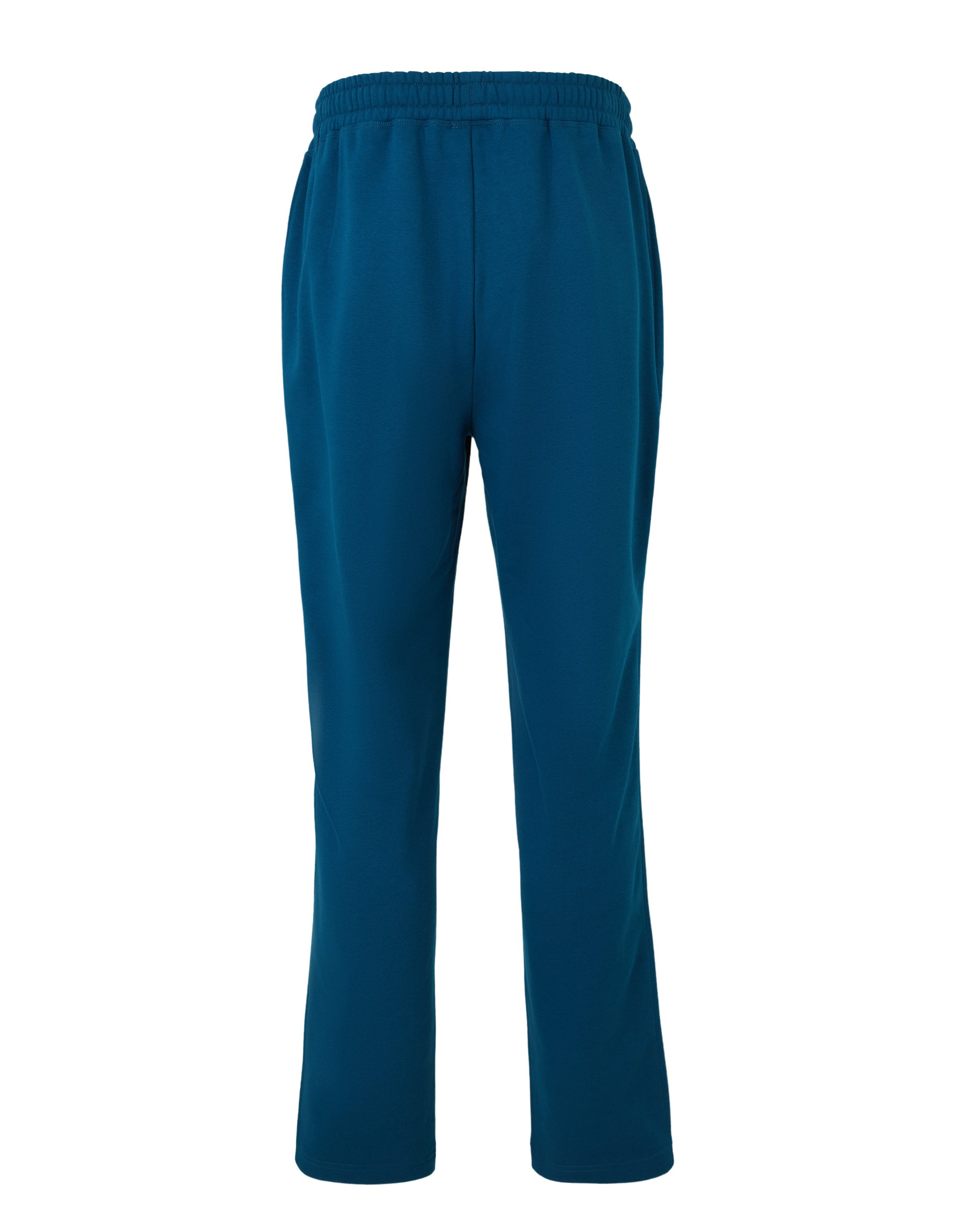 Blaue Jogginghose mit elastischem Bund und geradem Schnitt, aus bequemem Stoff, perfekt für Sport oder Freizeitkleidung geeignet.